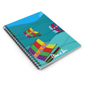 Vibrant Vinta Spiral Notebook - Ruled Line