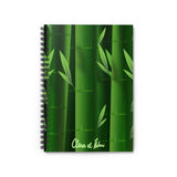 Serene Bamboo Spiral Notebook - Ruled Line