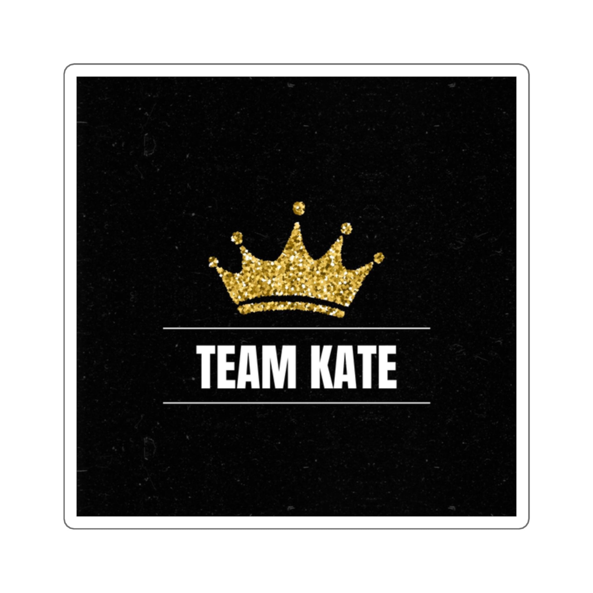 Team Kate Square Stickers